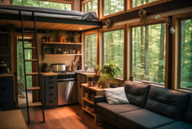 Multi-purpose furniture and carving out space